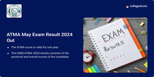 ATMA May Exam Result 2024 Out @atmaaims.com; Check Direct Link Here